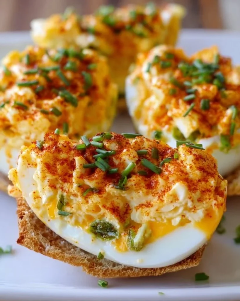 Crispy Egg Salad with fresh ingredients and a crunchy texture