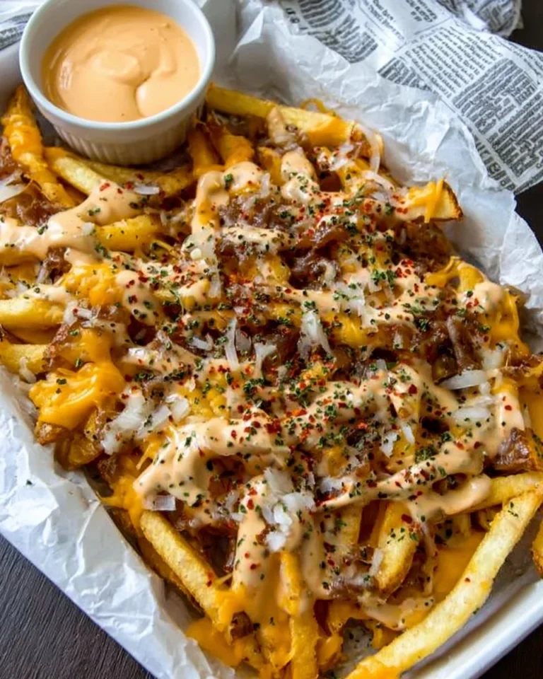 Delicious homemade Animal Style Fries inspired by In-N-Out
