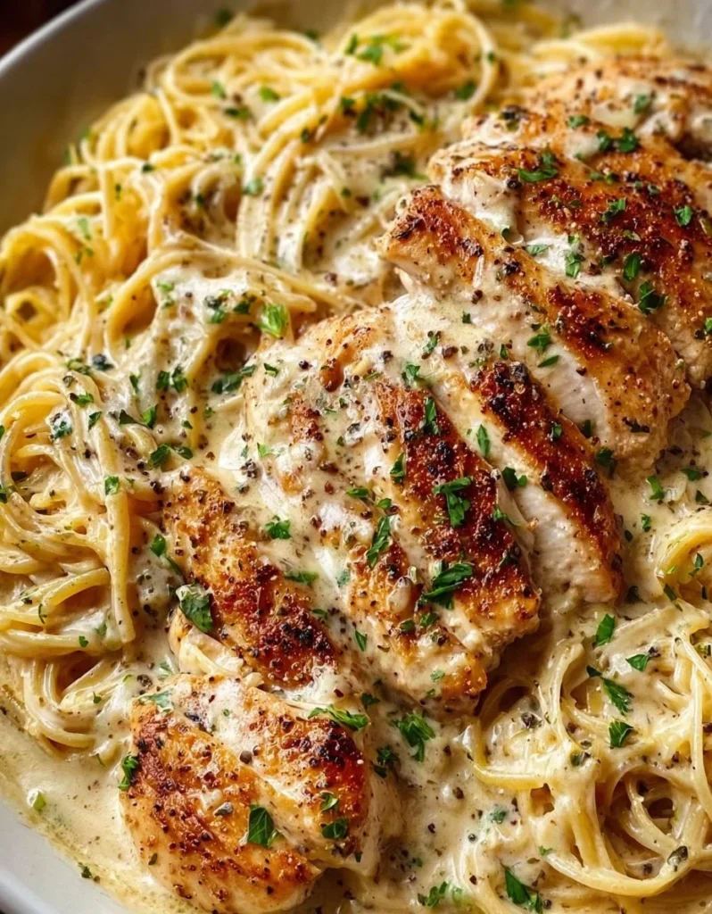 Delicious Crock Pot Angel Chicken recipe with creamy sauce and tender chicken.