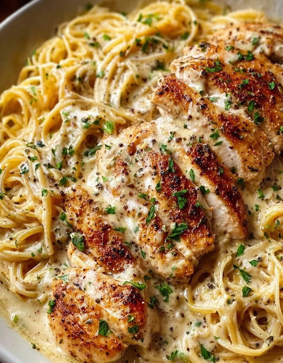 Delicious Crock Pot Angel Chicken recipe with creamy sauce and tender chicken.