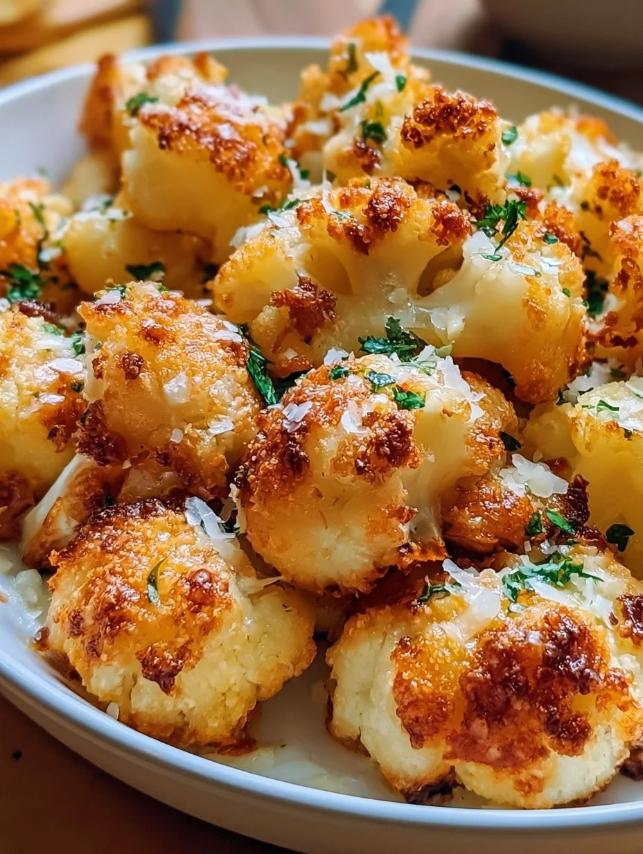 Chou-fleur rôti au parmesan