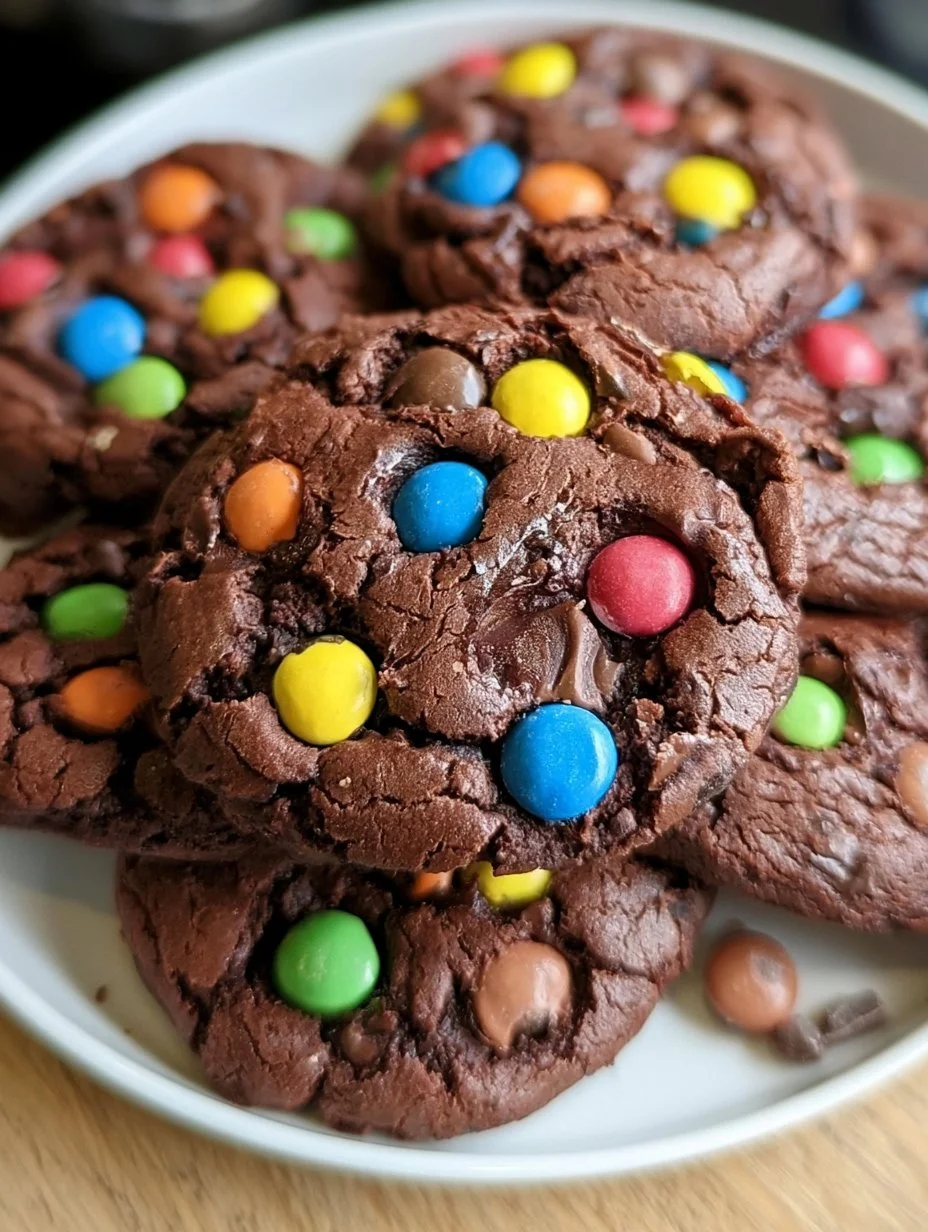 Cookies au chocolat avec Smarties