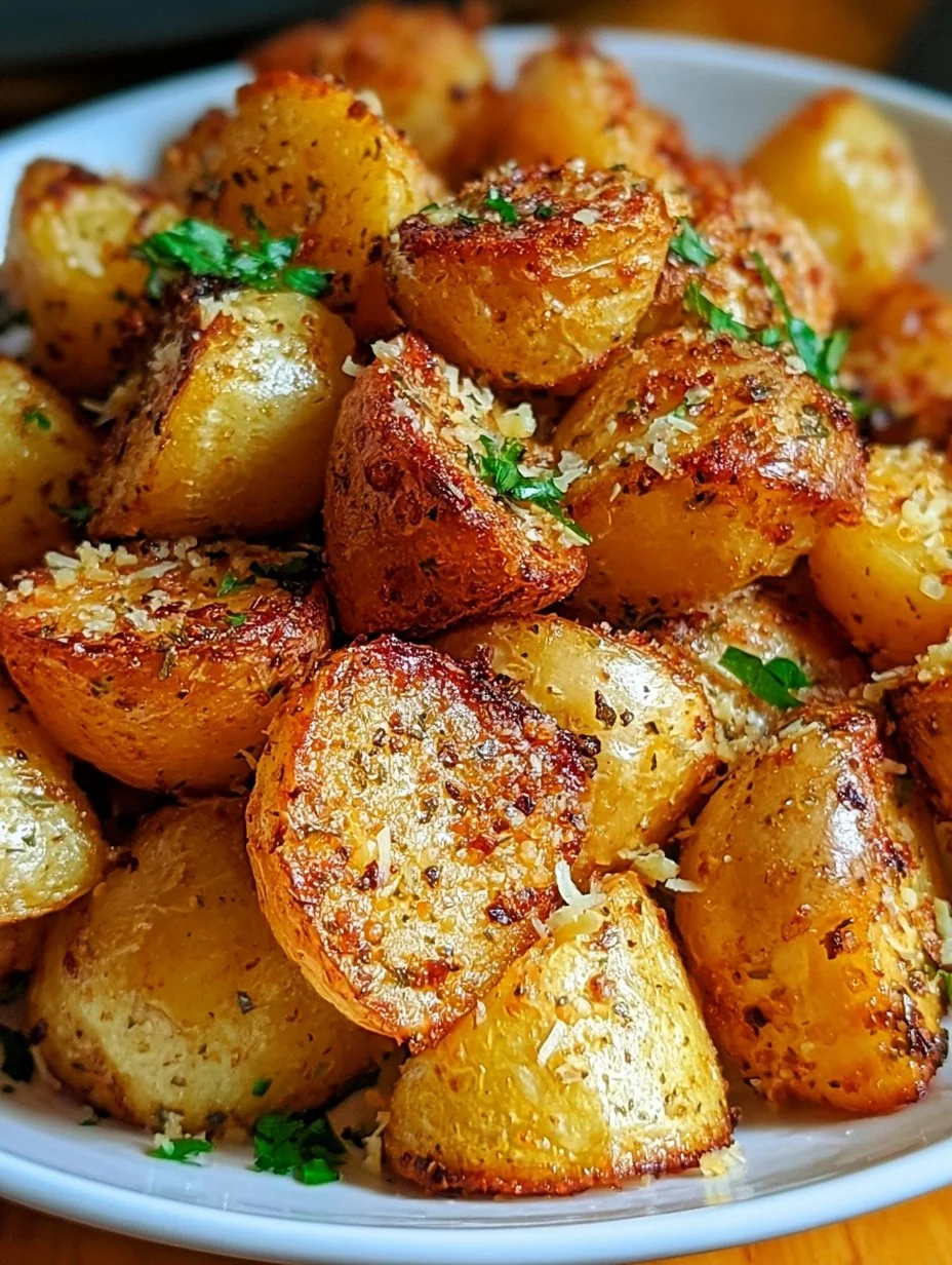 Pommes de terre rösties au parmesan