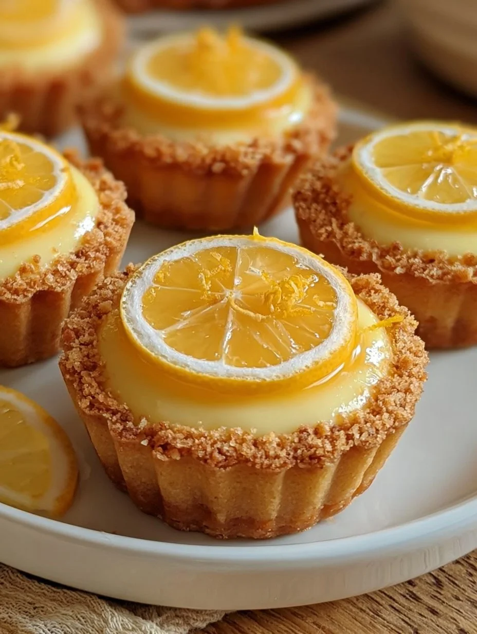 Tartelettes Citron Spéculoos