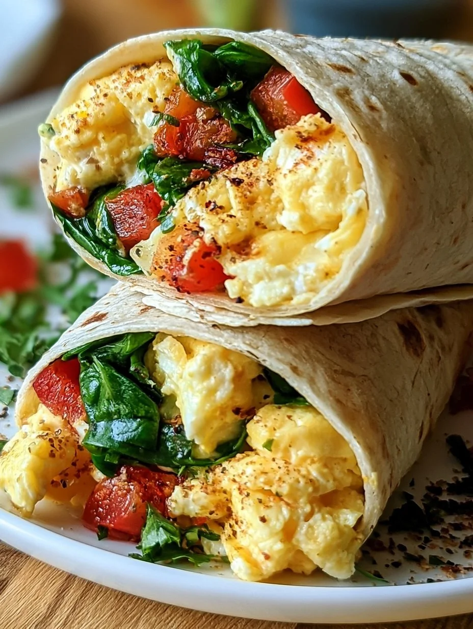 Wrap de petit-déjeuner